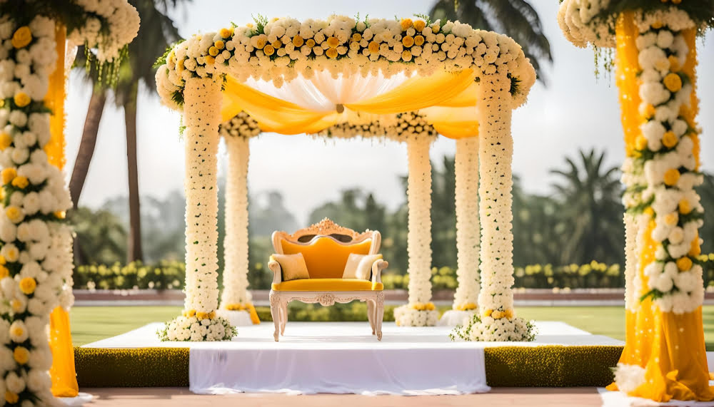 Decorate a Gazebo for a Wedding