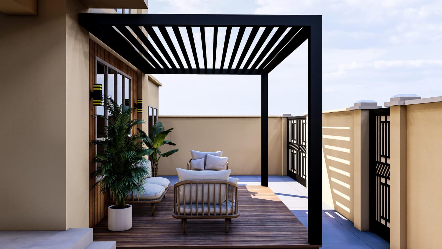 Metal Pergolas